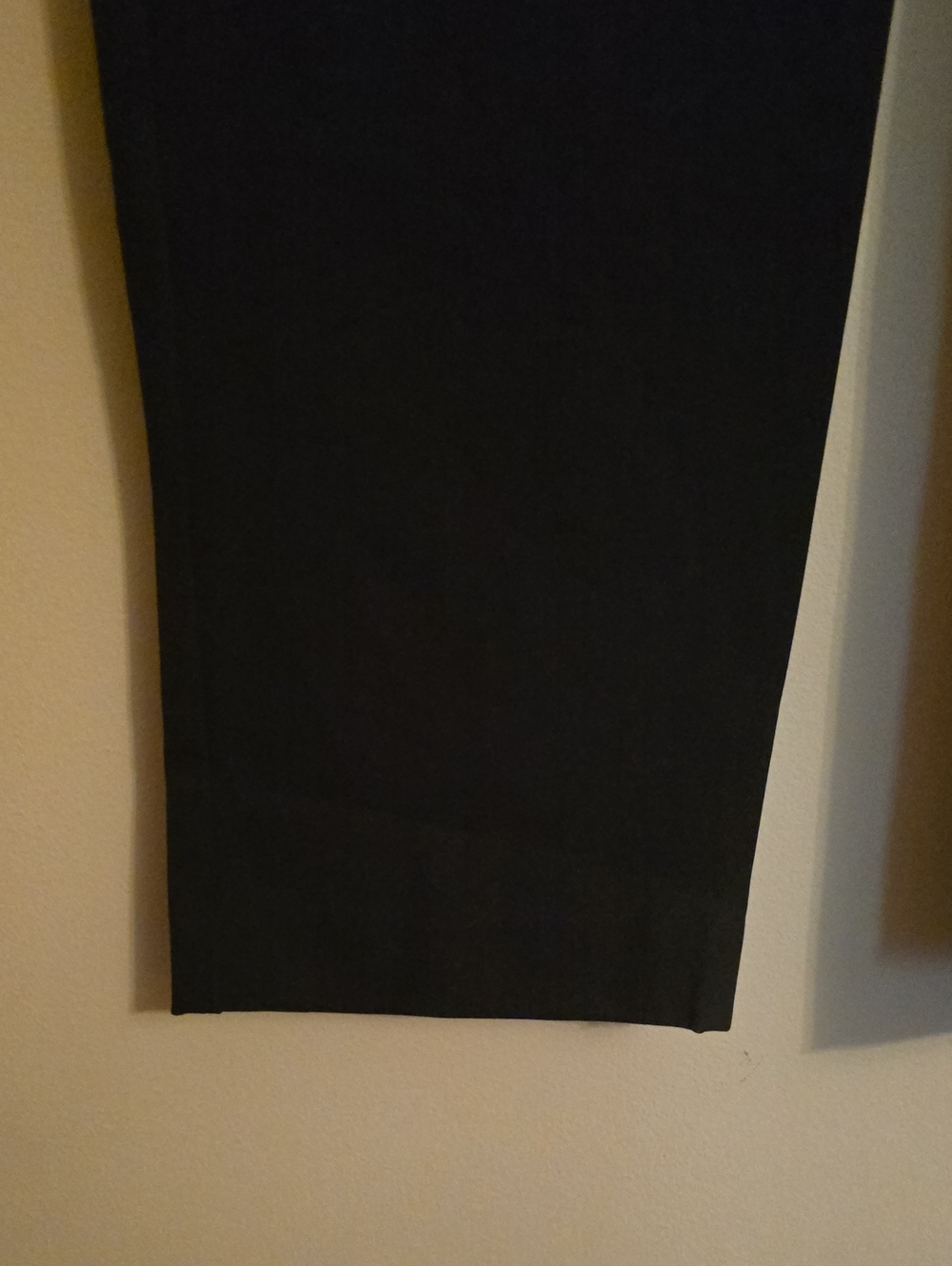 New Old Navy Women's 8 Tall High-rise Pixie Straight Black Ankle Trousers - Picture 3 of 7